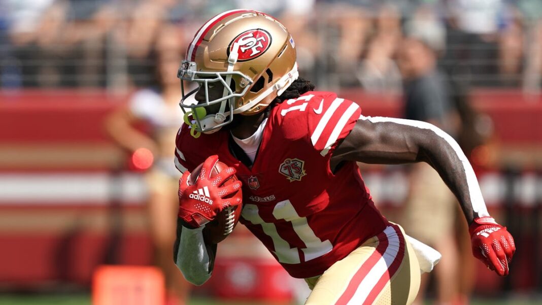 Brandon Aiyuk injury update: 49ers fear WR tore ACL vs. Chiefs