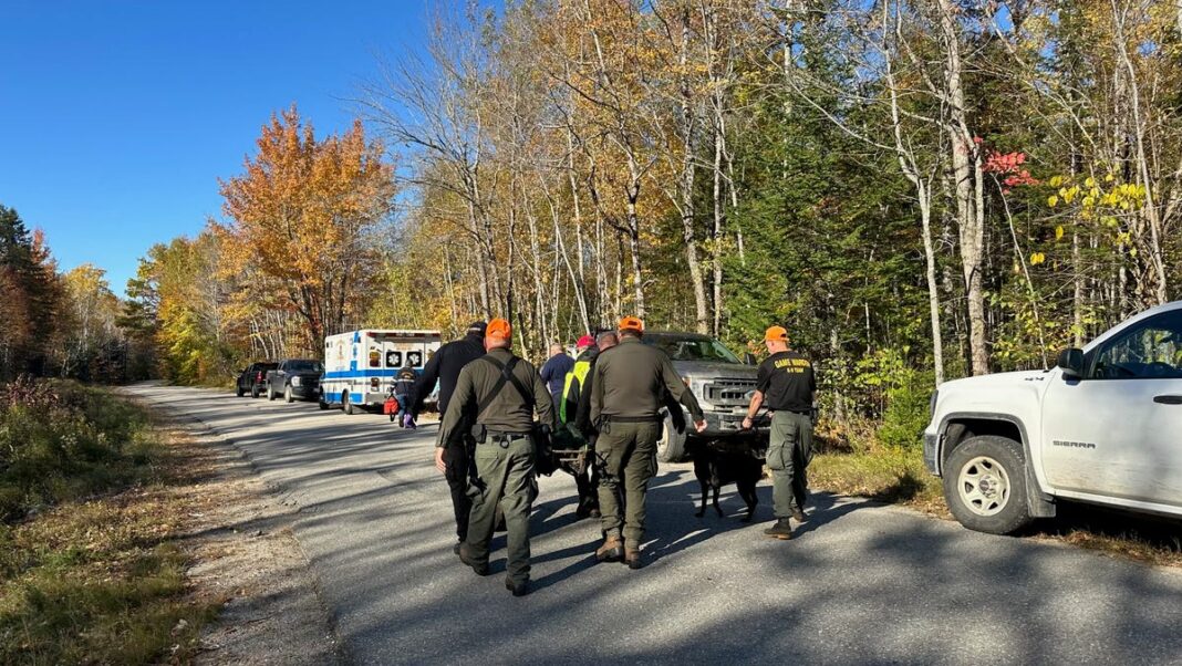 Woman rescued, husband found dead about 200 yards away after couple went missing in Maine woods