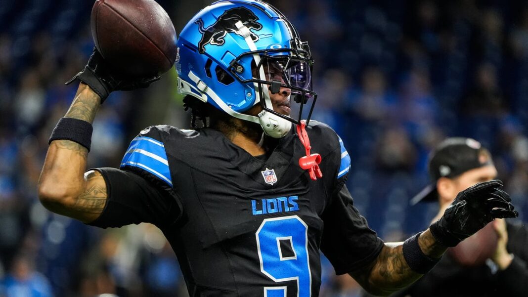 Lions wide receiver Jameson Williams facing two-game suspension, per report