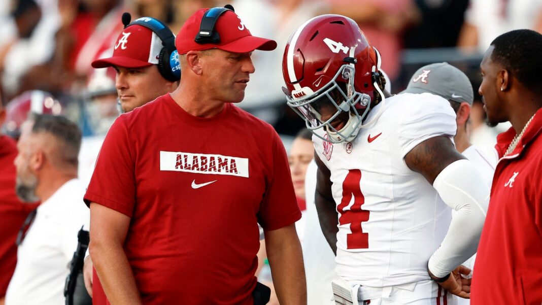 Alabama football needs a new motto that suits Kalen DeBoer’s fizzle. Here’s an idea