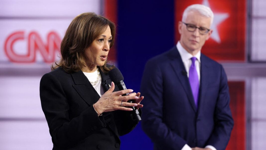 Harris joins ex-White House chief of staff in calling Trump a fascist during CNN town hall