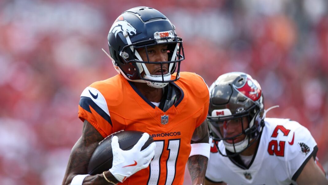 Broncos WR Josh Reynolds treated for minor injuries after shooting