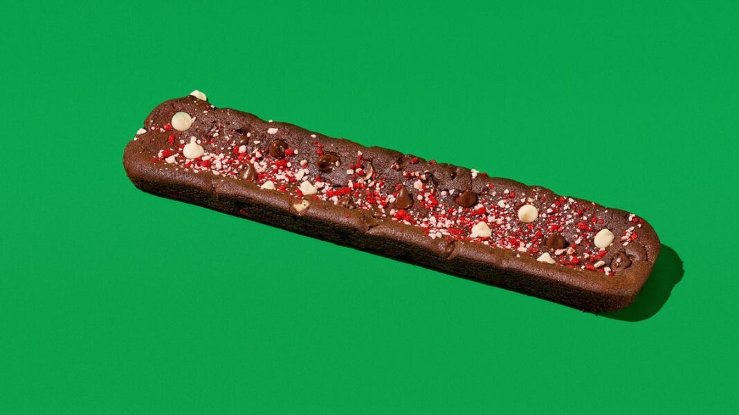 Subway aims to spread holiday cheer with new Double Chocolate Peppermint Footlong Cookie