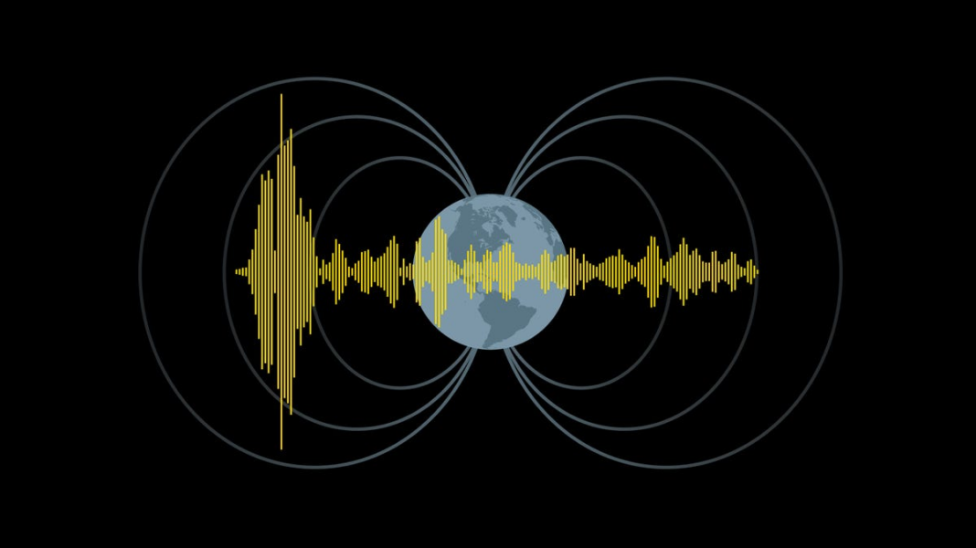 Hear ‘alien-like’ sounds of Earth’s magnetic field from 41,000 years ago