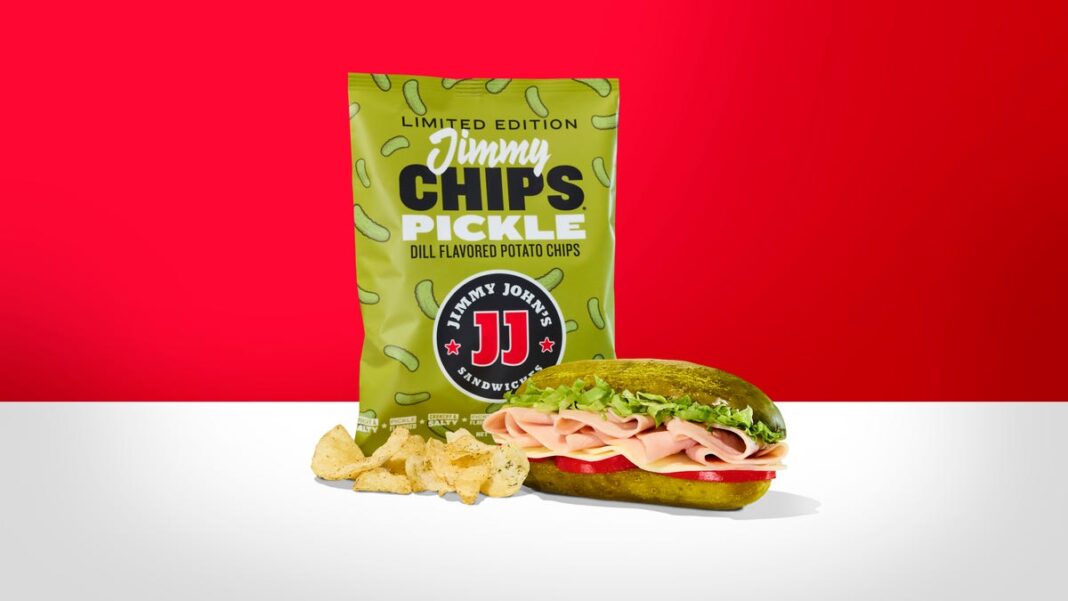 Jimmy John’s unveils a new sandwich with giant pickles instead of bread: See what’s on it