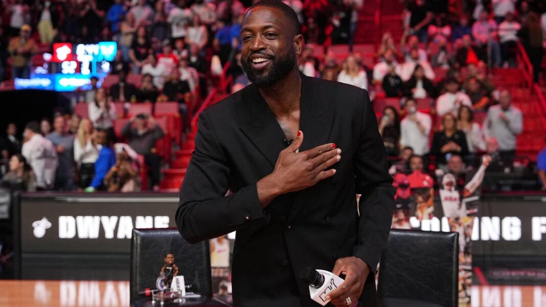 Miami Heat honors 3-time NBA champion Dwyane Wade with statue outside arena