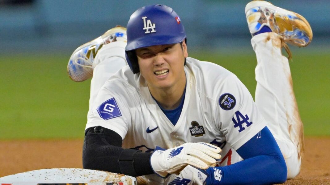 Shohei Ohtani hitting leadoff in Dodgers’ Game 3 lineup after injury scare