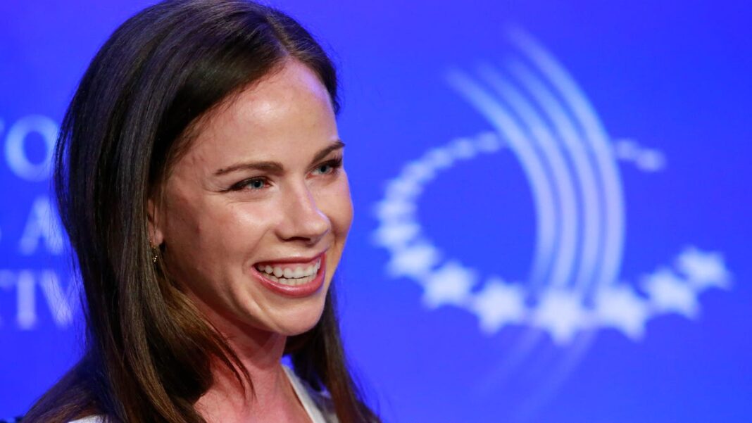 ‘Hopeful they’ll move our country forward’: George W. Bush’s daughter campaigns for Harris