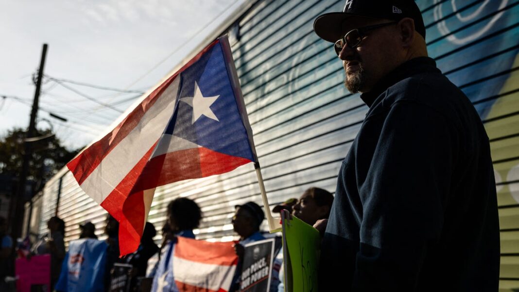 Not-so warm Trump welcome in Allentown as Puerto Ricans swing away after offensive rally