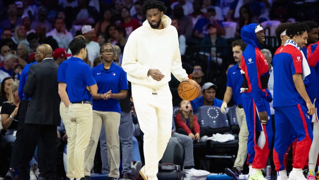 NBA fines 76ers $100,000 for misleading statements on Joel Embiid health status