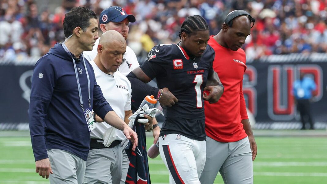 Stefon Diggs injury update: Texans receiver out for season with torn ACL