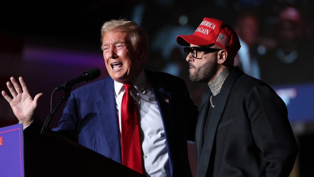 Reggaetón star Nicky Jam rescinds Trump endorsement over offensive Puerto Rico joke