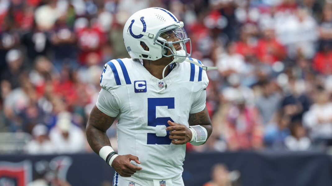 Colts HC Shane Steichen explains why Anthony Richardson was benched for Joe Flacco