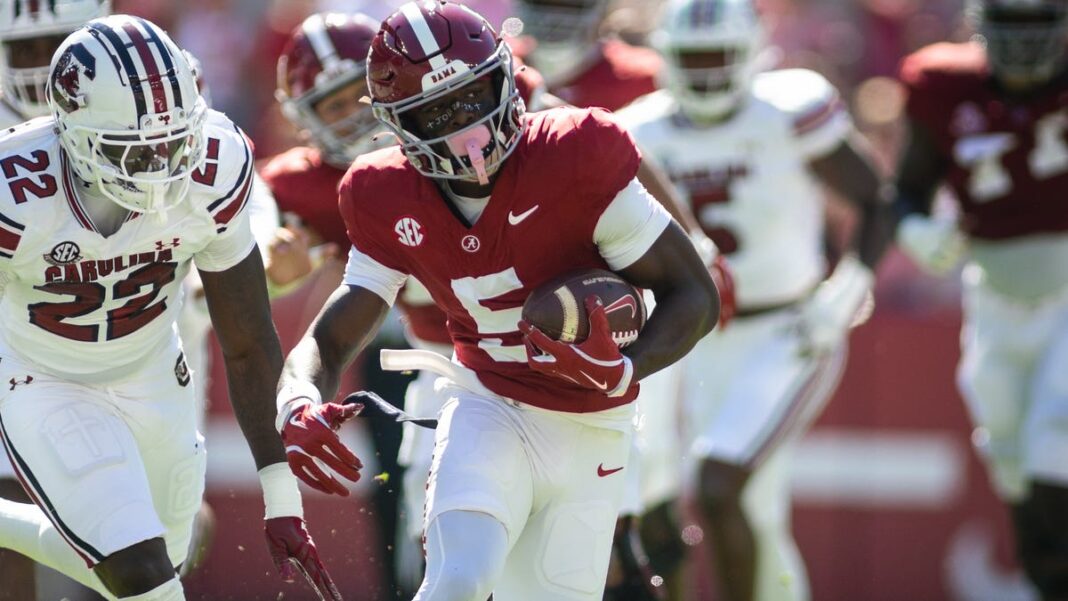 Alabama averts disaster with late defensive stop against South Carolina