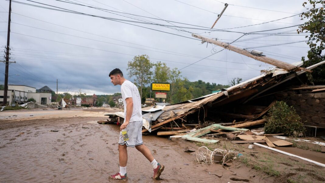 Asheville, North Carolina, officials warn water system could take weeks to repair