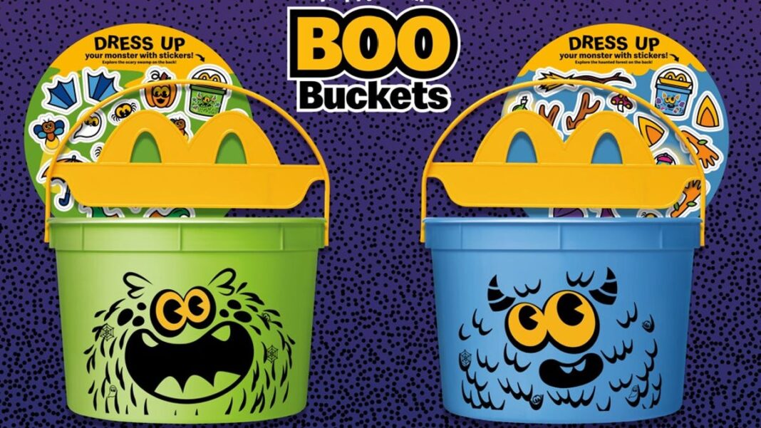 Boo Buckets are coming back: Fall favorite returns to McDonald’s Happy Meals this month