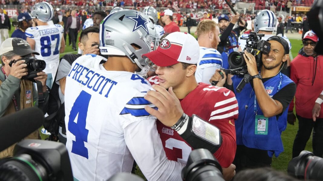 Cowboys vs. 49ers live updates: Score, highlights for Week 8 Sunday Night Football game