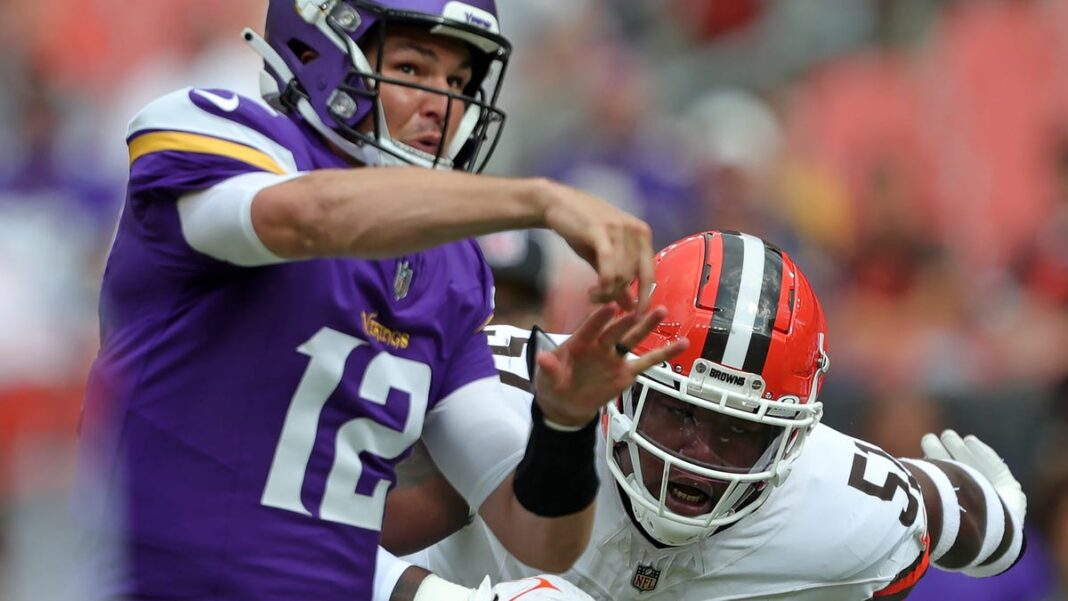 Cleveland Browns rookie DT Mike Hall Jr. suspended five games following August arrest