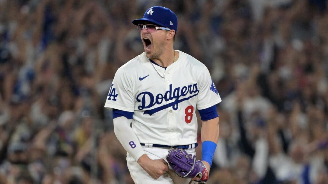 ‘It’s relief, it’s redemption’: Dodgers knock out rival Padres in NLDS with total team effort