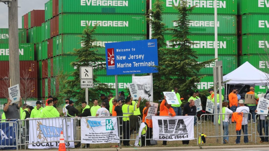 US port workers and operators reach deal to end East Coast strike immediately, union says