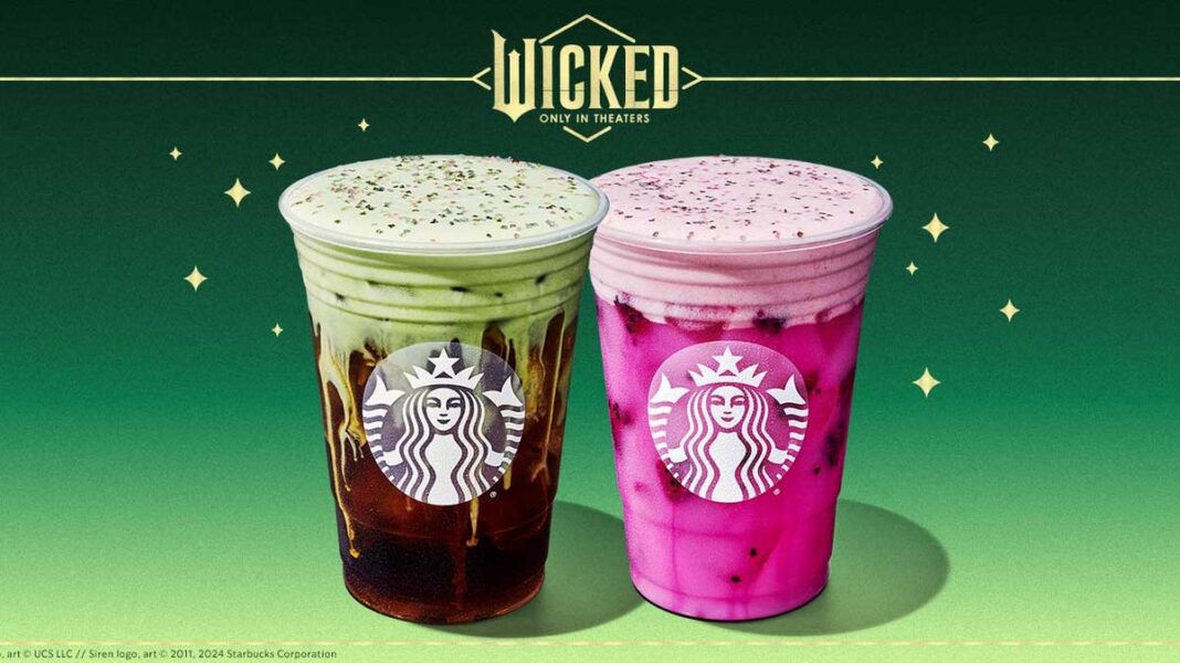 ‘Wicked’-themed drinks, merchandise coming to Starbucks: How to get yours