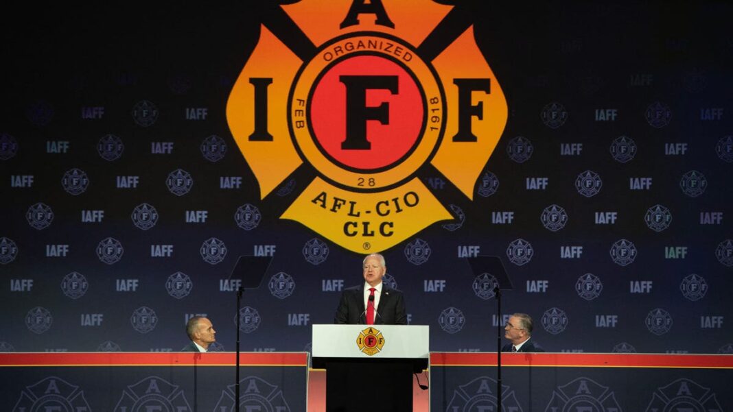 Firefighters union skips 2024 endorsement, won’t back Harris or Trump