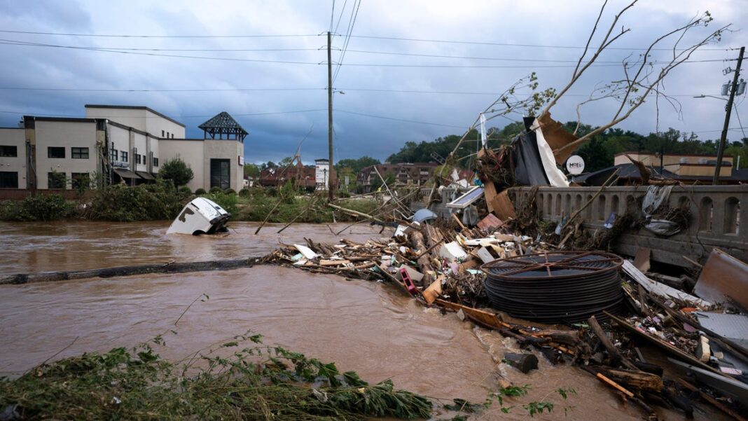 They came to Asheville for healing. Now, all they see is destruction.