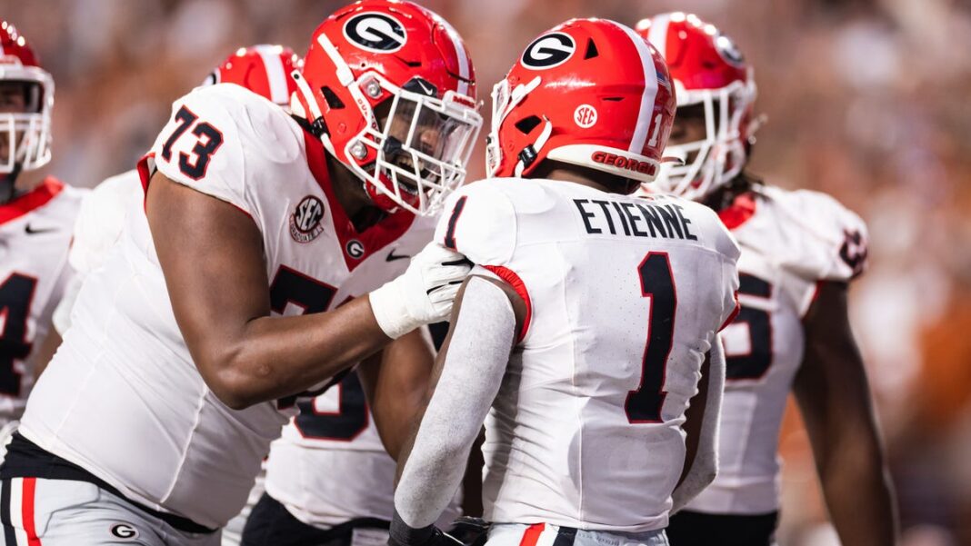 College football bowl projections: Georgia takes top spot in CFP field from Texas