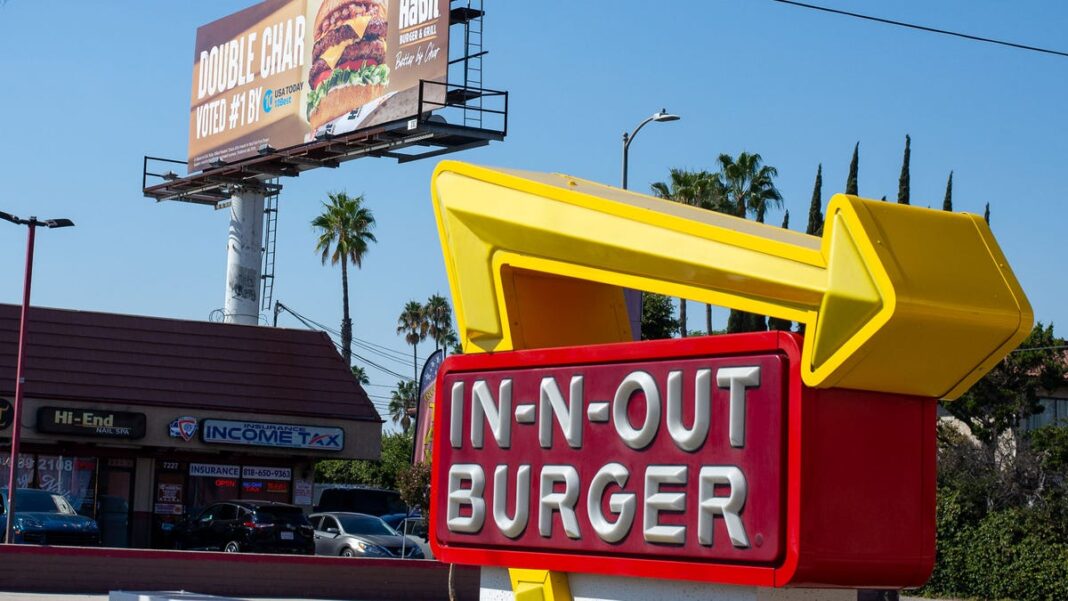 ‘Congrats on #2’: Habit shades In-N-Out with billboard after burger ranking poll