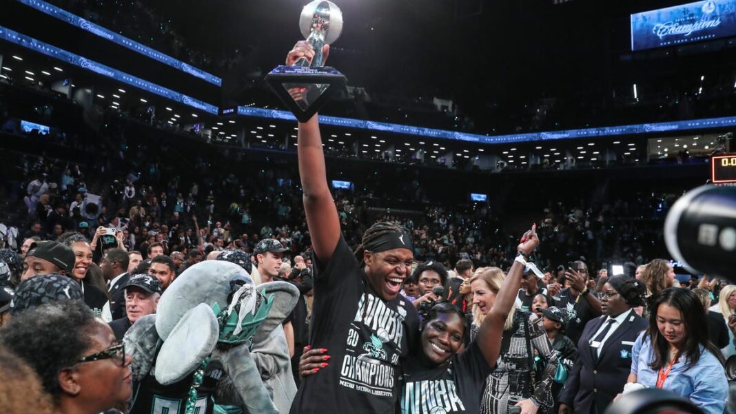 WNBA Finals MVP Jonquel Jones kept Liberty’s dream alive in Game 5