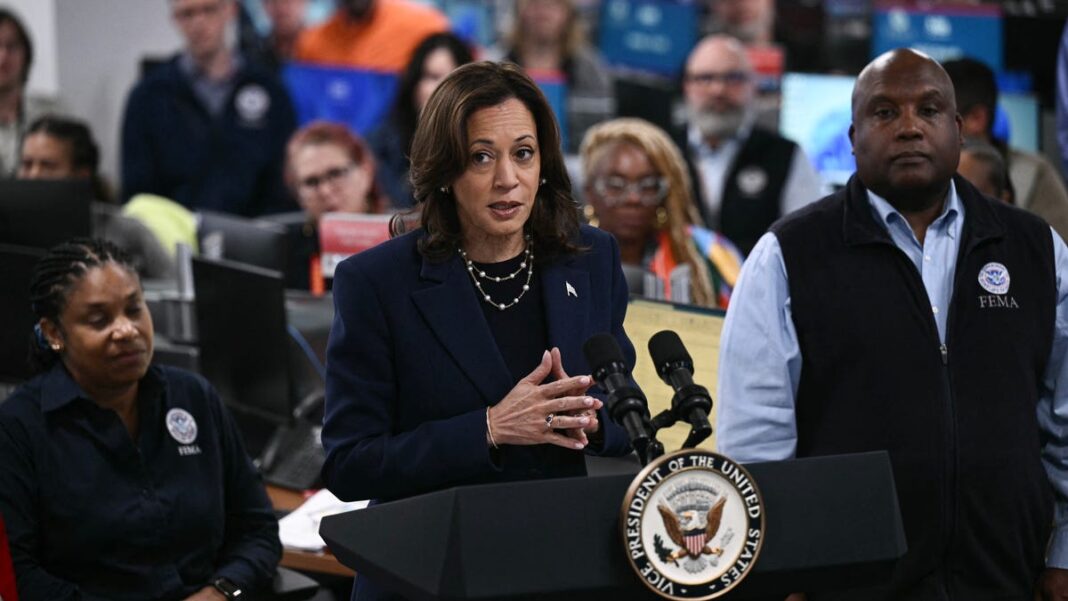 Kamala Harris to survey Helene damage in Georgia, future trip planned for North Carolina