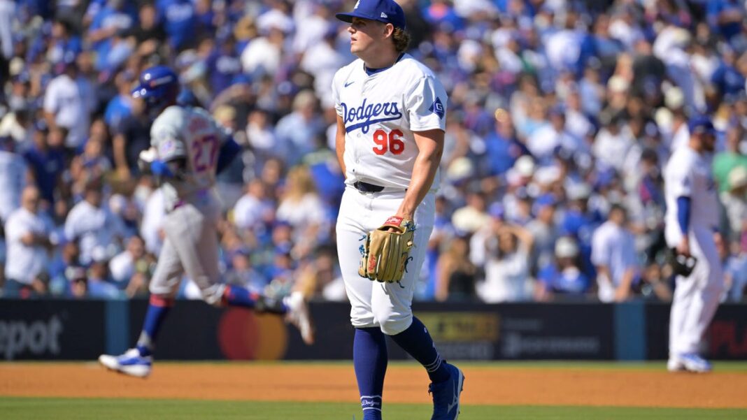 Dodgers’ bullpen game backfires in NLCS Game 2 loss as Mets finally break through