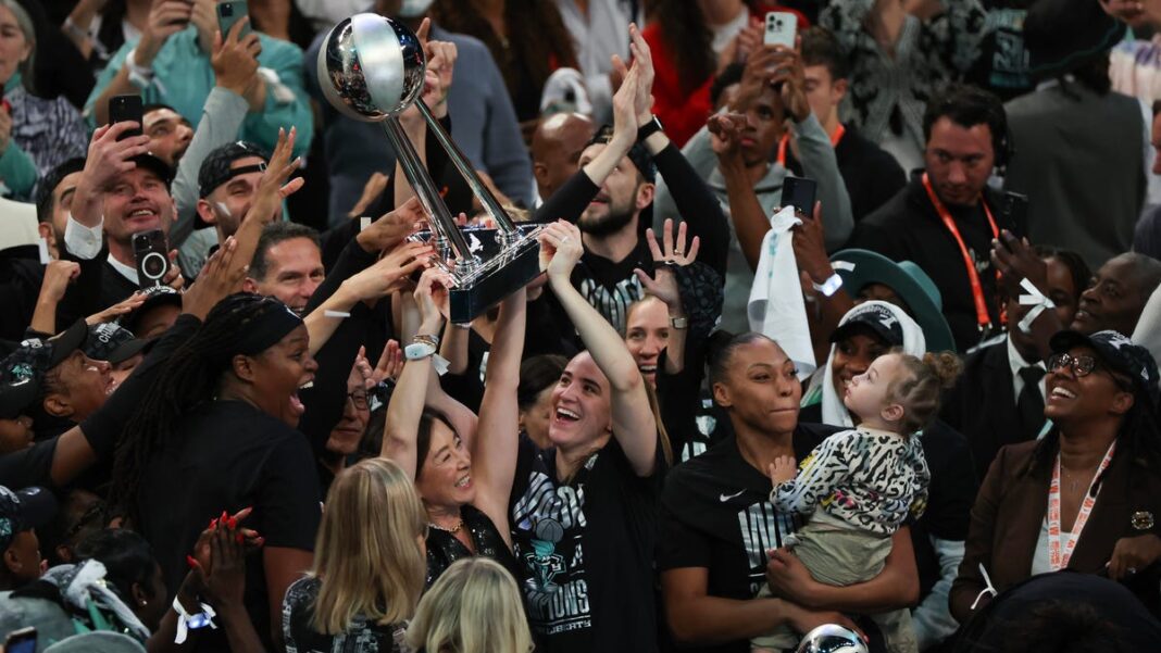 New York Liberty storm back vs. Lynx after rough start, win first WNBA title