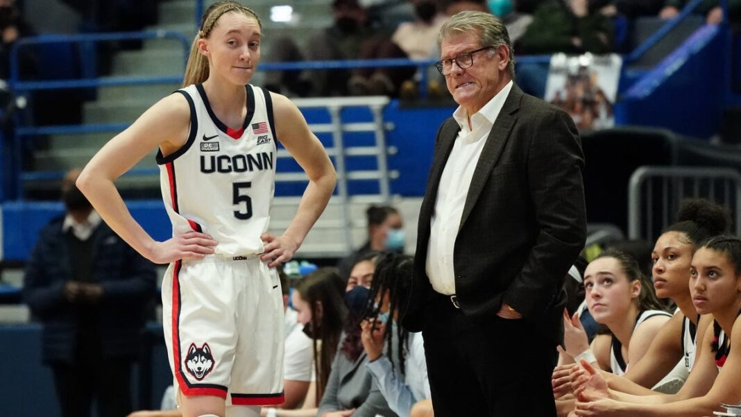 Paige Bueckers, UConn take center stage as college basketball exits Caitlin Clark era