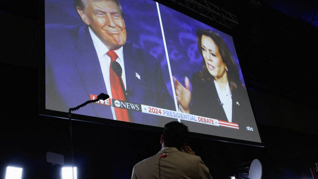 Exclusive poll: Harris and Trump tied amid battle for Latino and Black voters