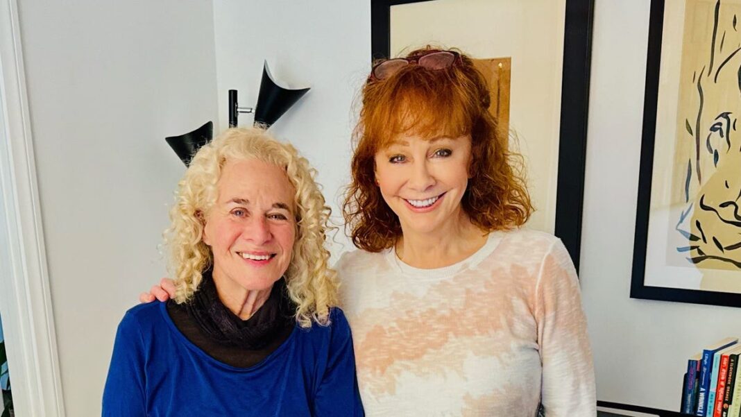 Reba McEntire’s got a friend in Carole King: Duo teamed on ‘Happy’s Place’ theme song