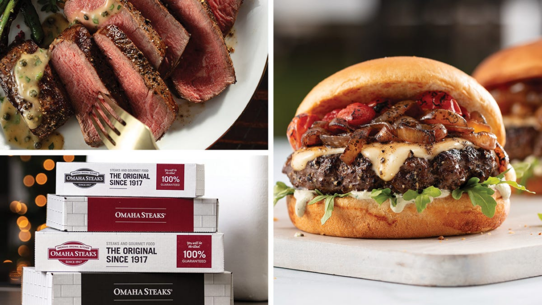 Get free burgers for life with this tasty Omaha Steaks offer