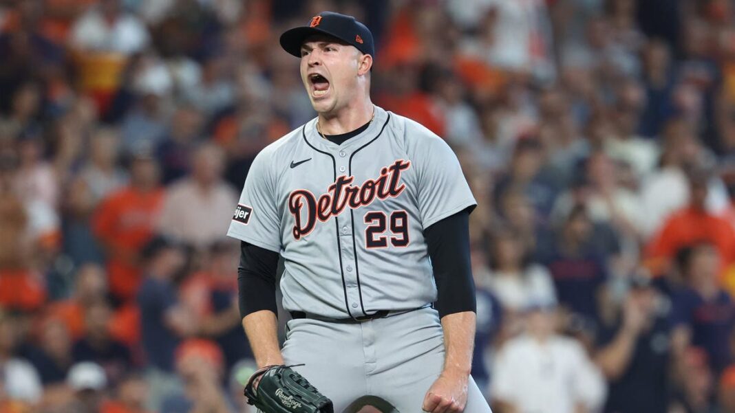 Tigers ace Tarik Skubal shuts down Astros one fastball, one breath, and one howl at a time