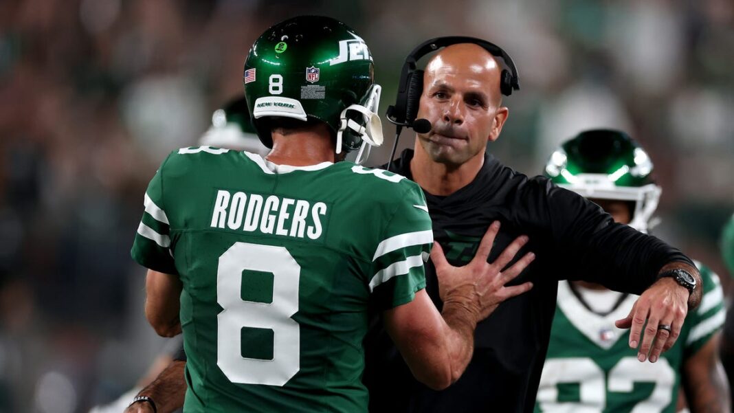 Opinion: One way or another, Jets’ firing of Robert Saleh traces back to Aaron Rodgers