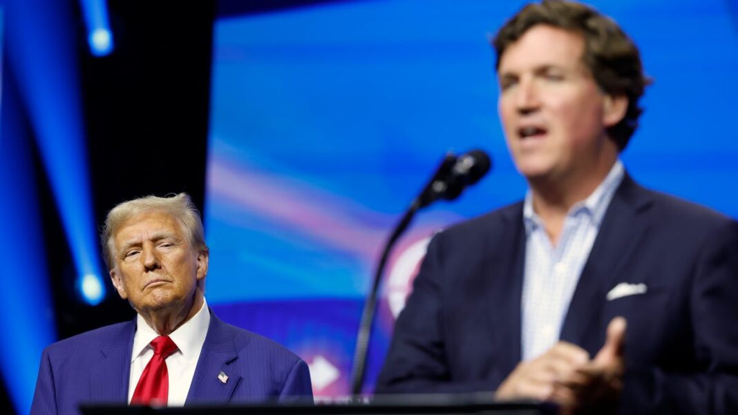 Tucker Carlson is back in the spotlight, again. What message does that send?