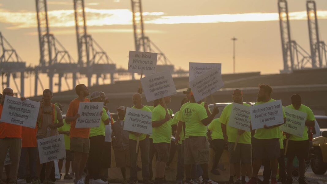 U.S. port strike may factor into Fed’s rate cut decisions