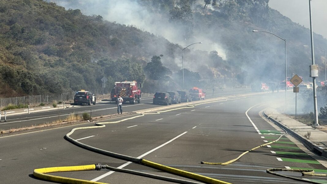 Emergency Evacuations Ordered as ‘Growing’ Fire Threatens San Diego State Campus Area