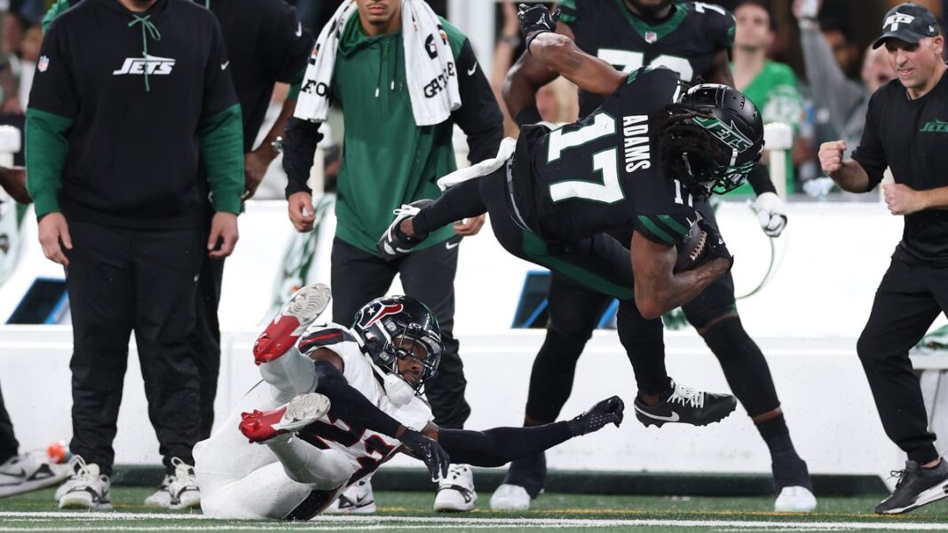 Davante Adams Injury Update: Jets WR Returns & Scores After Concussion Evaluation