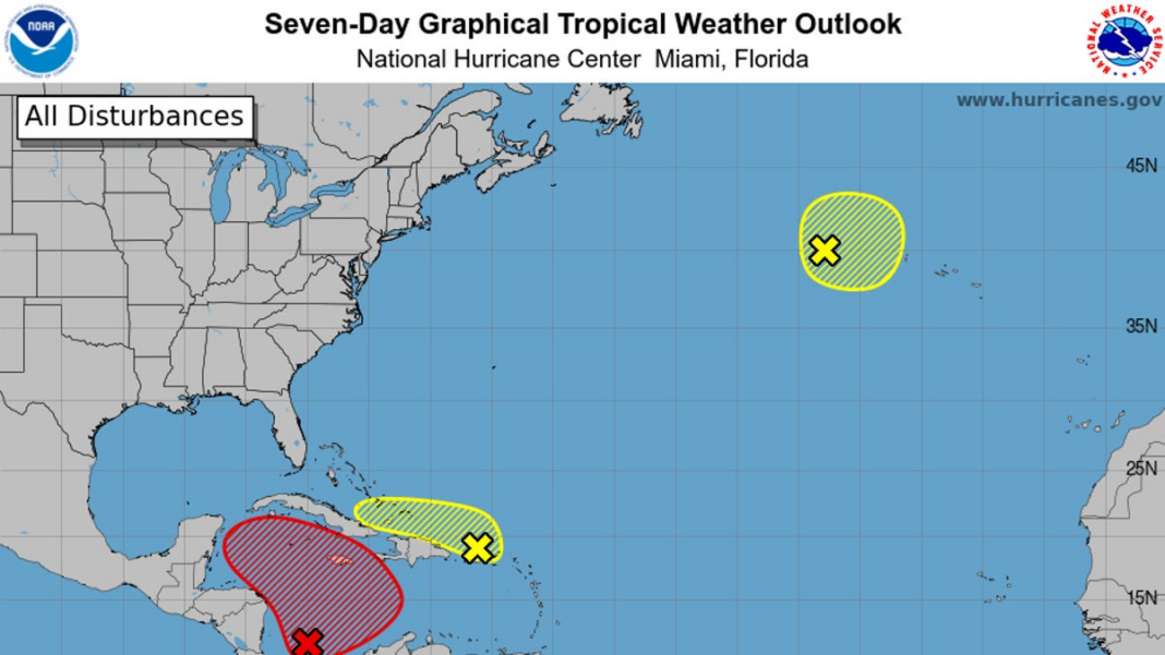 Hurricane center tracking 3 disturbances in Atlantic: Is US at risk?