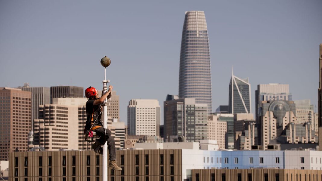 In the heights: Generations of steeplejacks keep vanishing trade alive