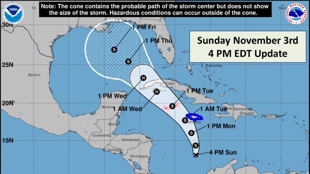 Hurricane season still swirling: Rafael could threaten US later this week