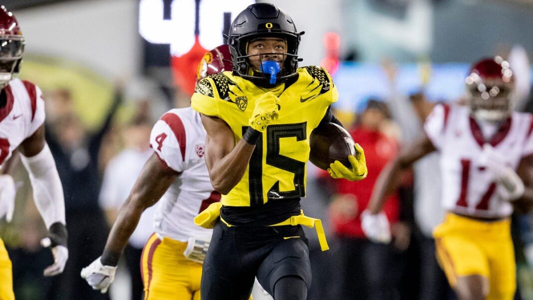 Oregon leads College Football Playoff rankings with SEC dominating top 25