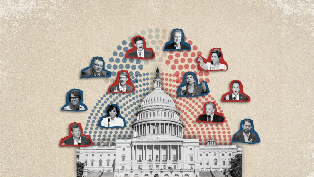 Who’s winning the House? How about the Senate? Visual guide to red-blue balance