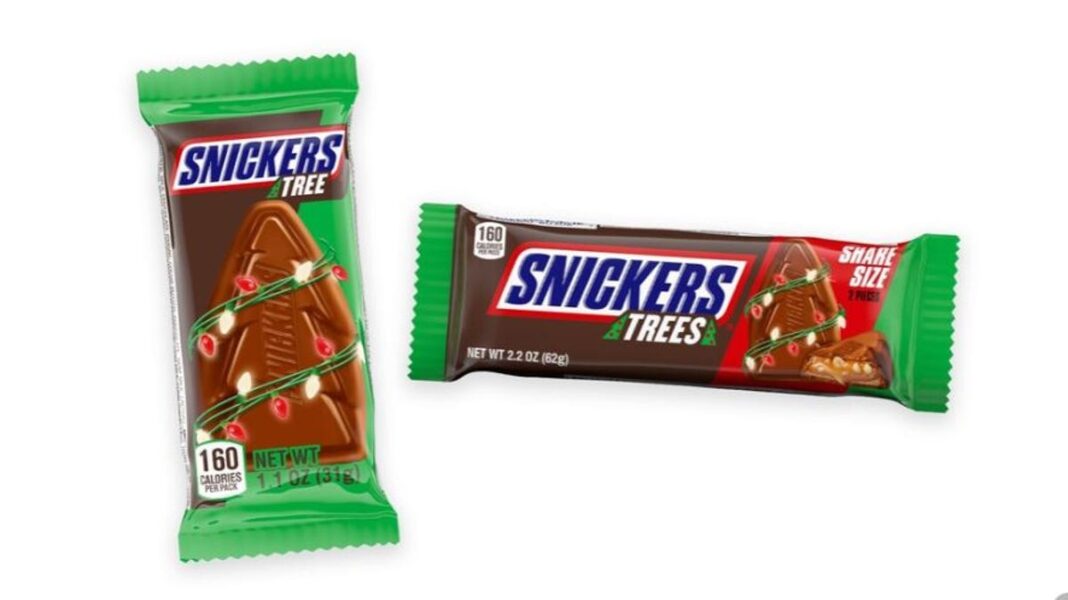 Mars Wrigley brings back Snickers Trees, other ‘festive’ goodies before holidays