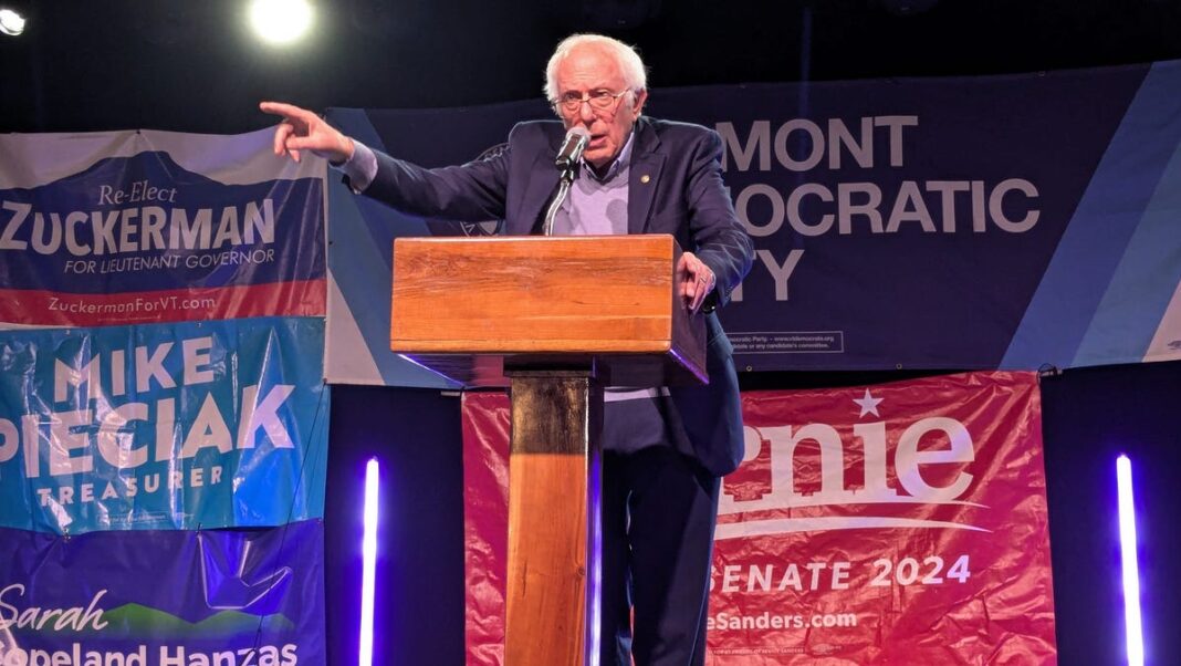 ‘The American people are angry and want change’: Bernie Sanders slams Democrats for loss